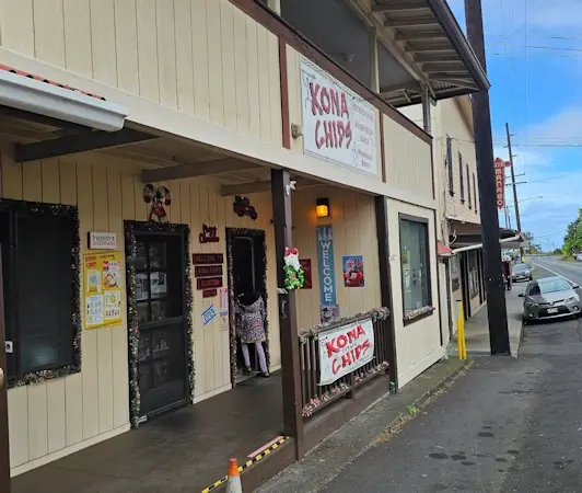 Kona Chips building, Kona, Big Island, Hawaii - Things to See and Do