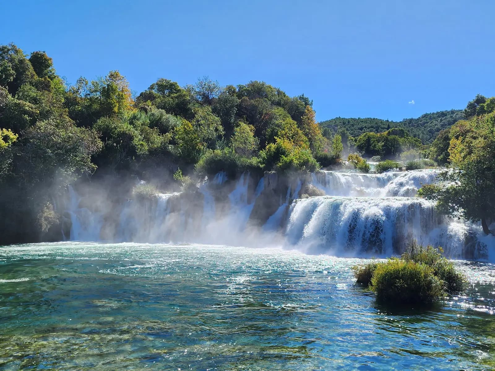 Krka Falls in Krka National Park, Croatia