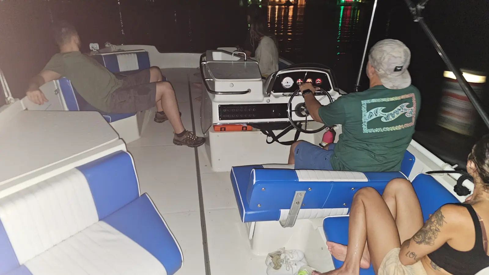 Out on the boat in La Parguera, Puerto Rico - Things to See and Do