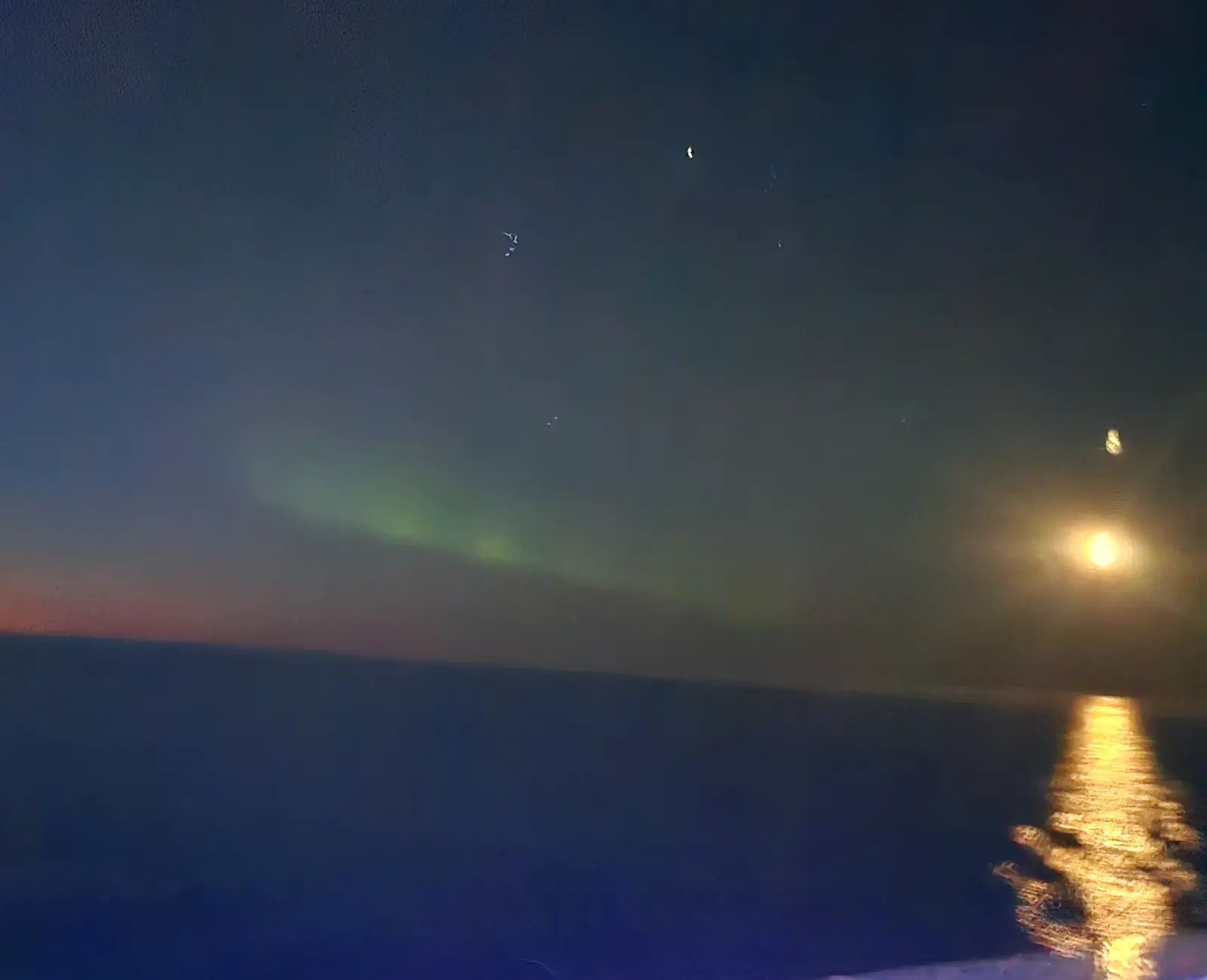 Northern Lights (Aurora Borealis), Greenland and Iceland